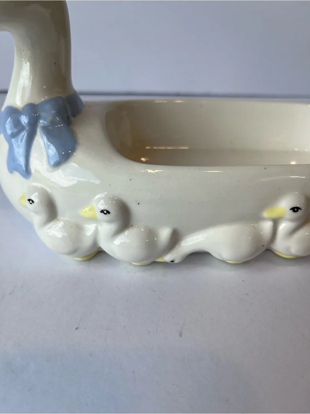 Vintage Mother Goose Soap Dish Trinket Dish Crackers Dish 90’s